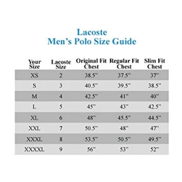 Authentic Lacoste Polo Classic Fit   Large  NWOT - Picture 6 of 8